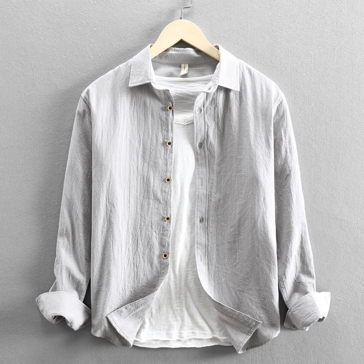 Maurice Solid Shirt - Antonios