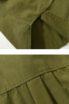 Men’s 100% cotton casual shirt with front pockets - Antonios