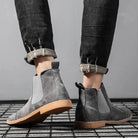 Men's chunky suede chelsea boots - Antonios