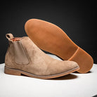 Men's chunky suede chelsea boots - Antonios