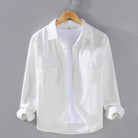 Men's long sleeve solid color casual outerwear - Antonios