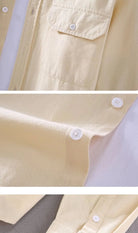 Men's long sleeve solid color casual outerwear - Antonios