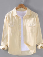 Men's long sleeve solid color casual outerwear - Antonios