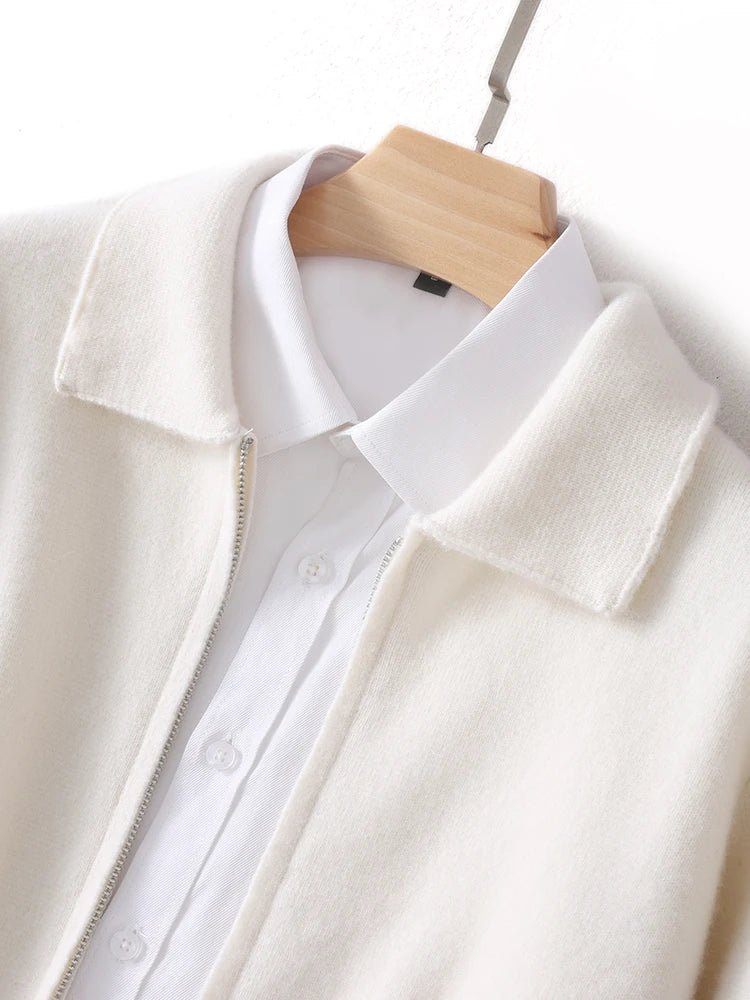 Merino wool autumn cardigan - Antonios