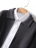 Merino wool autumn cardigan - Antonios