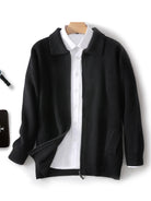 Merino wool autumn cardigan - Antonios