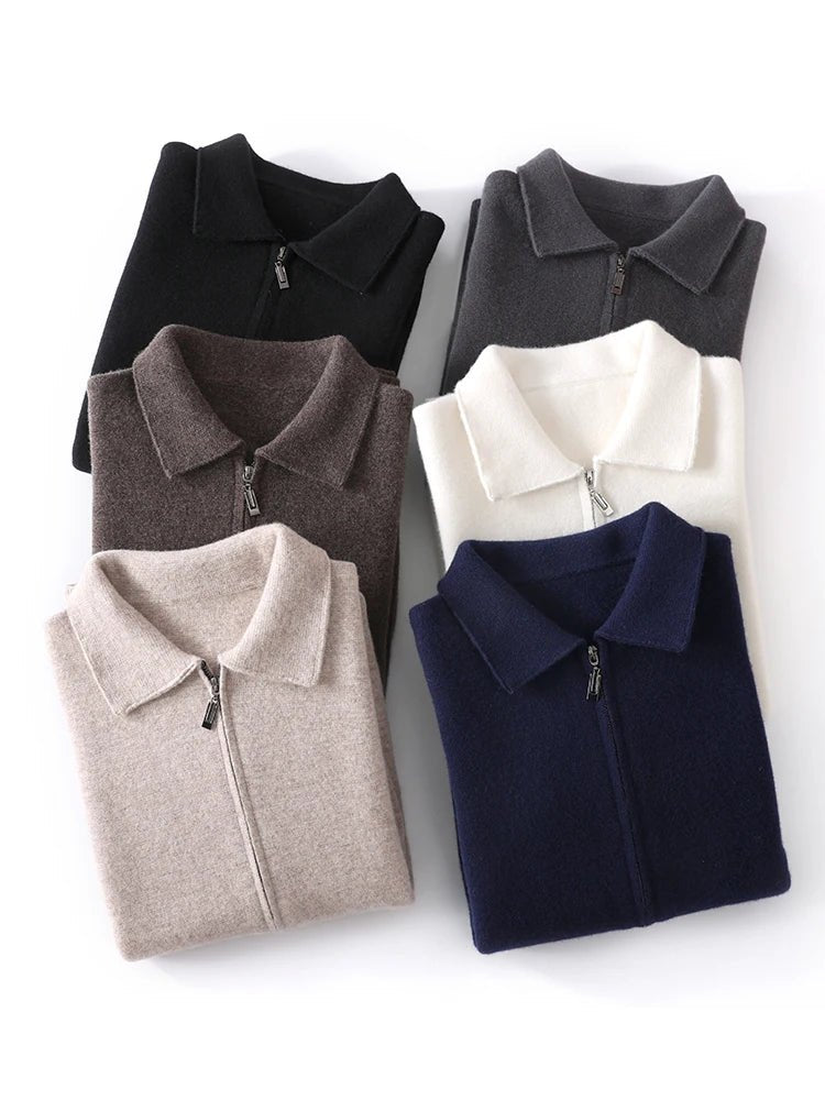 Merino wool autumn cardigan - Antonios