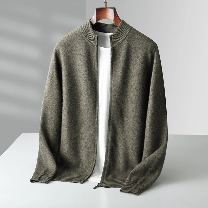 Merino wool elegant cardigan - Antonios
