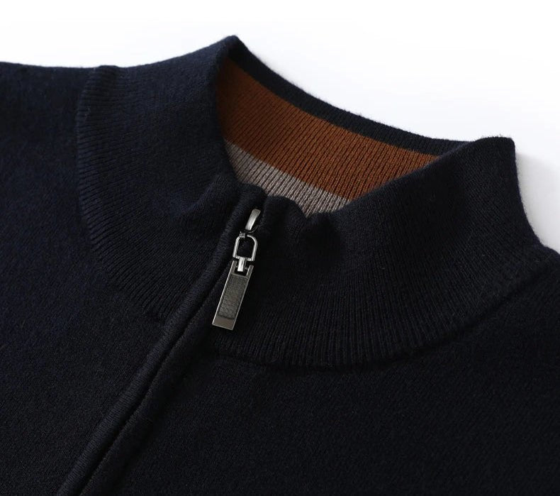 Merino wool half - collar sweater - Antonios