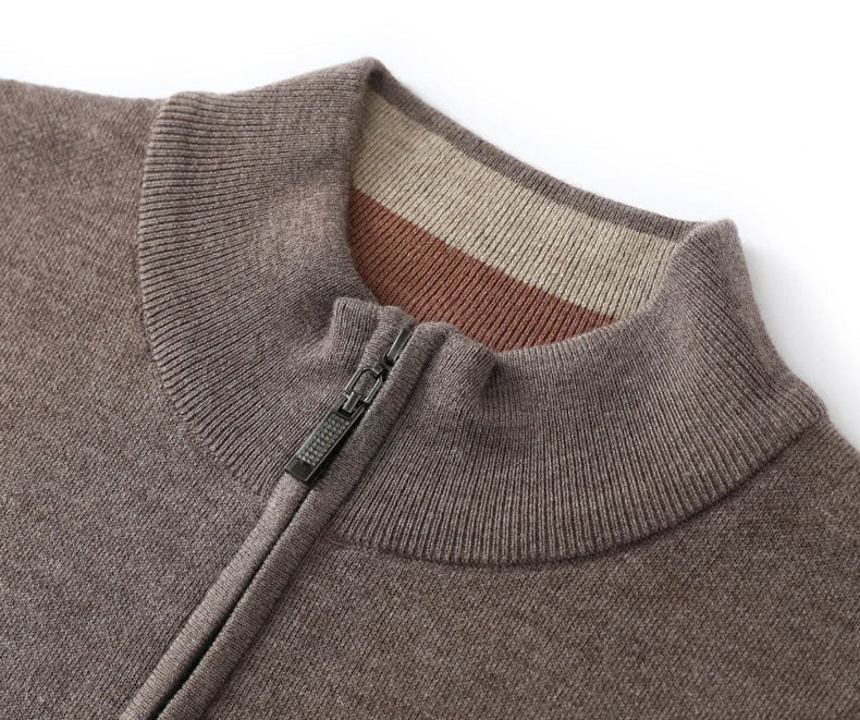 Merino wool half - collar sweater - Antonios