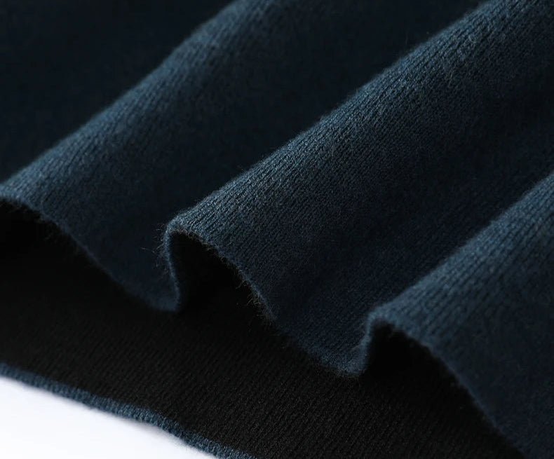 Merino wool half - collar sweater - Antonios