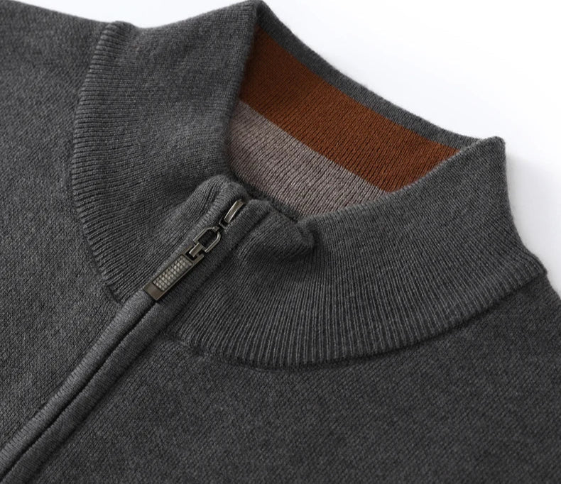 Merino wool half - collar sweater - Antonios