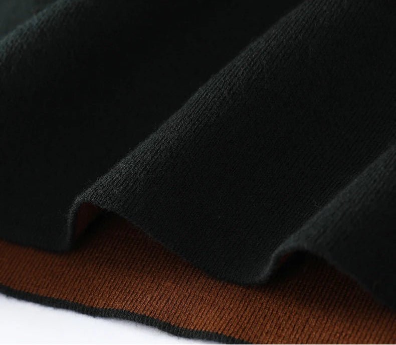 Merino wool half - collar sweater - Antonios