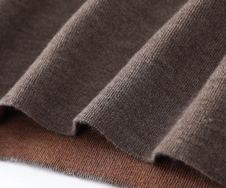 Merino wool half - collar sweater - Antonios