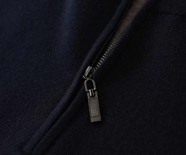 Merino wool half - collar sweater - Antonios