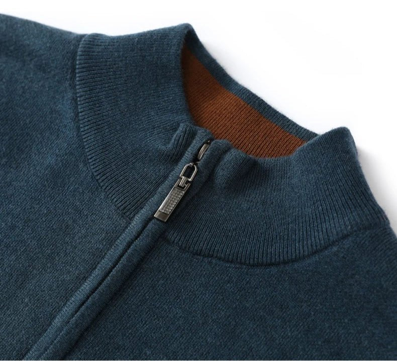 Merino wool half - collar sweater - Antonios