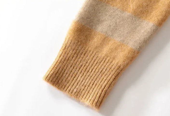 Merino wool half - collar zipper sweater - Antonios