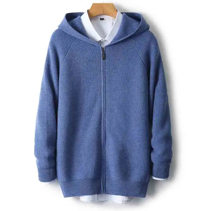 Merino wool hooded sweater - Antonios
