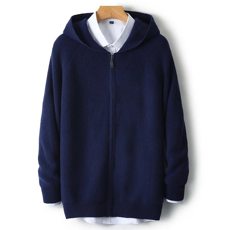 Merino wool hooded sweater - Antonios