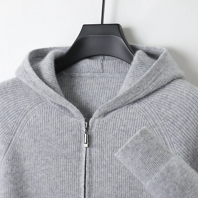 Merino wool hooded sweater - Antonios