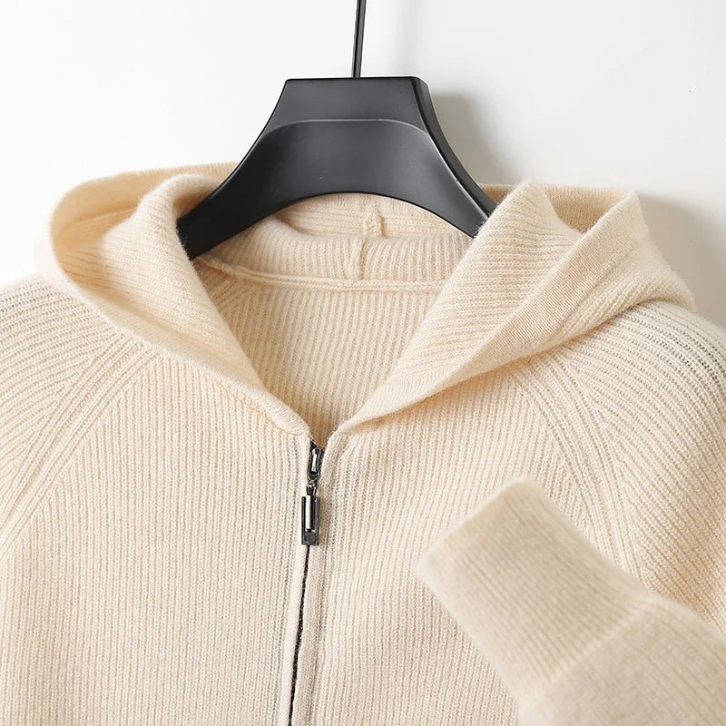 Merino wool hooded sweater - Antonios