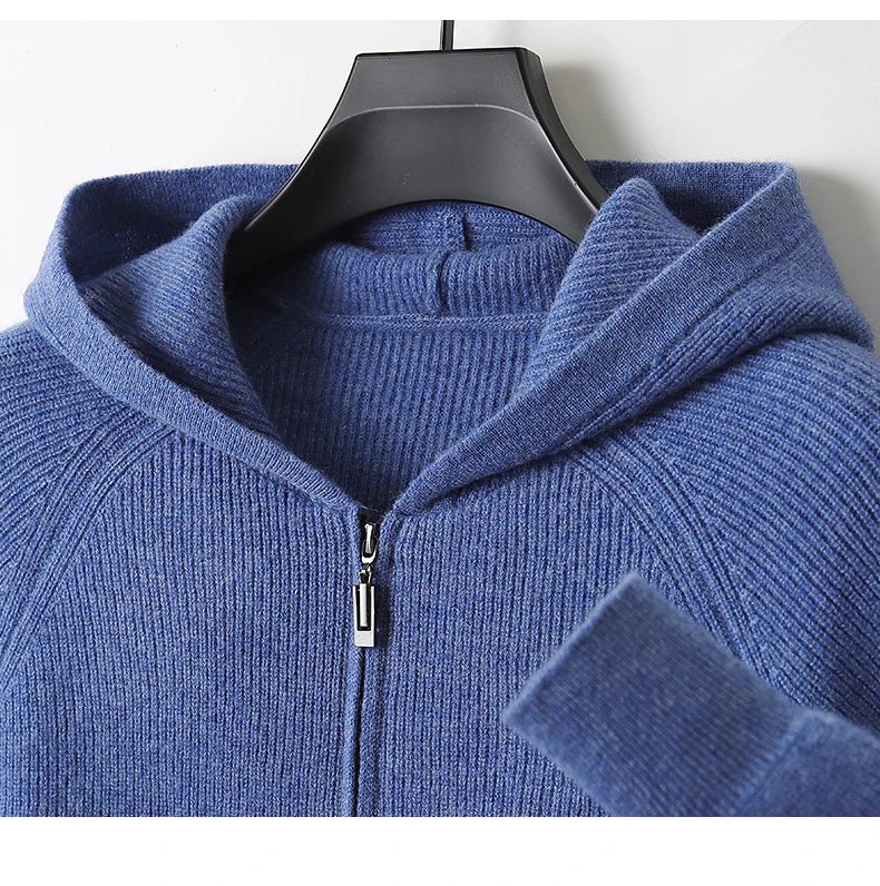 Merino wool hooded sweater - Antonios