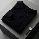 Merino wool knitted hooded sweater - Antonios