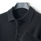 Merino wool polo collar sweater - Antonios