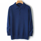 Merino wool polo collar sweater - Antonios