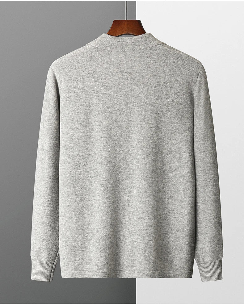 Merino wool smart - casual cardigan - Antonios