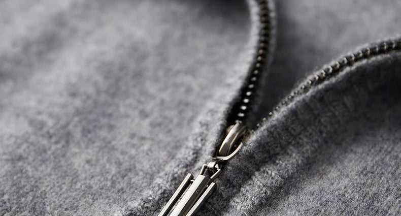 Merino wool zipper sweater - Antonios