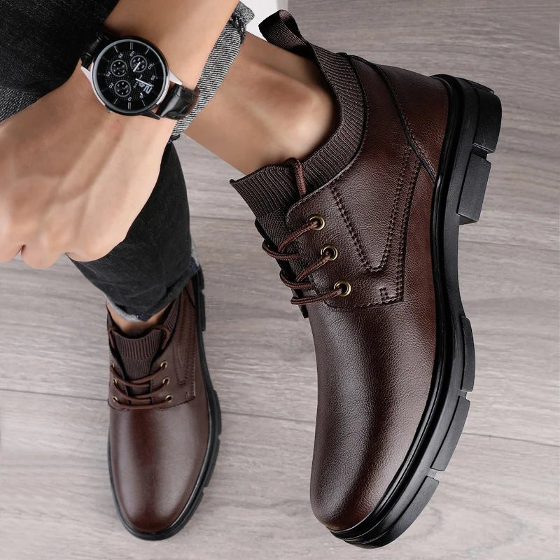 Motorcycle boats leather boots - Antonios