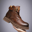 Motorcycle genuine leather casual boots - Antonios
