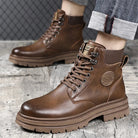 Motorcycle leather winter boots - Antonios