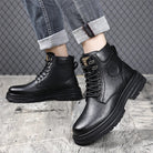 Motorcycle leather winter boots - Antonios