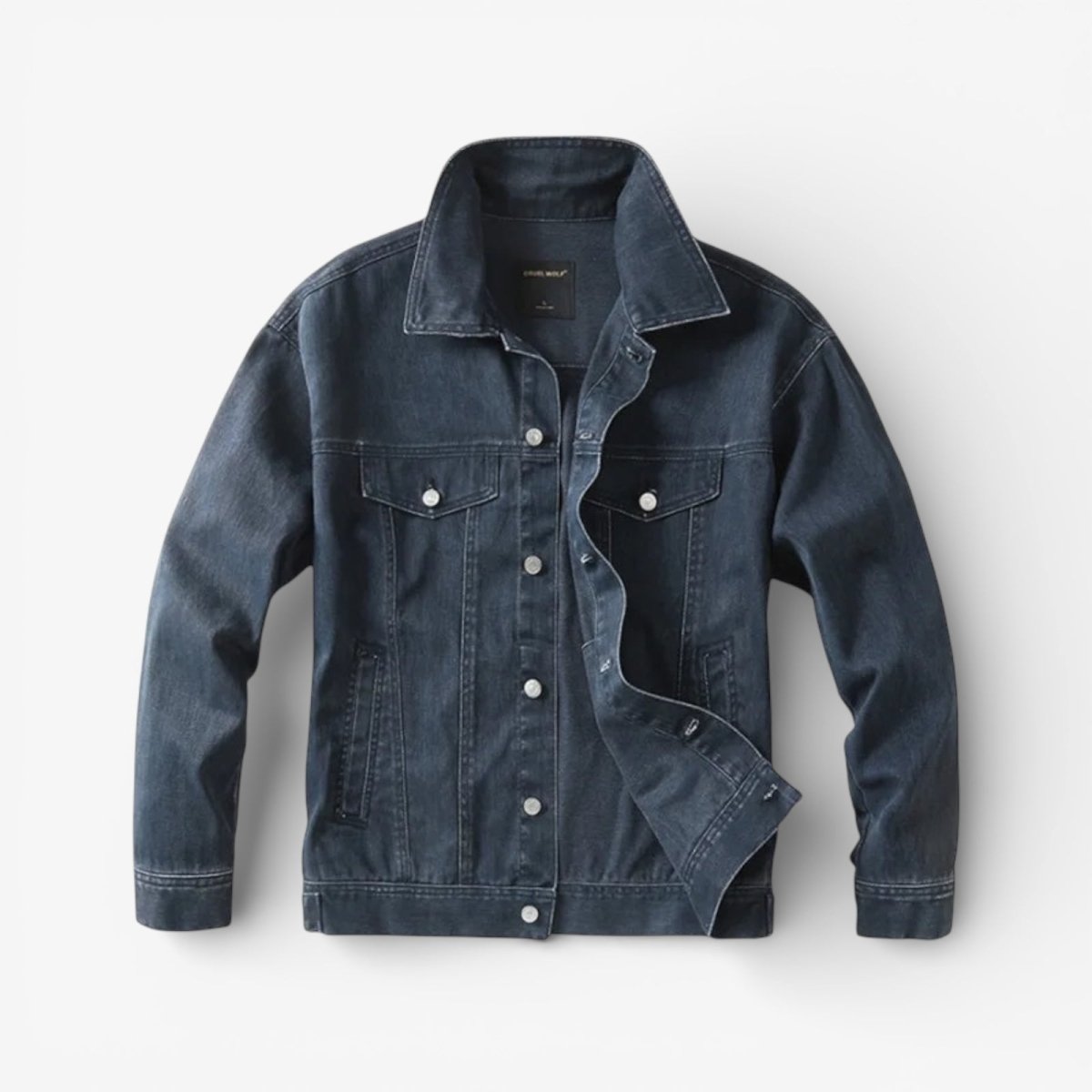 New york autumn denim jacket - Antonios