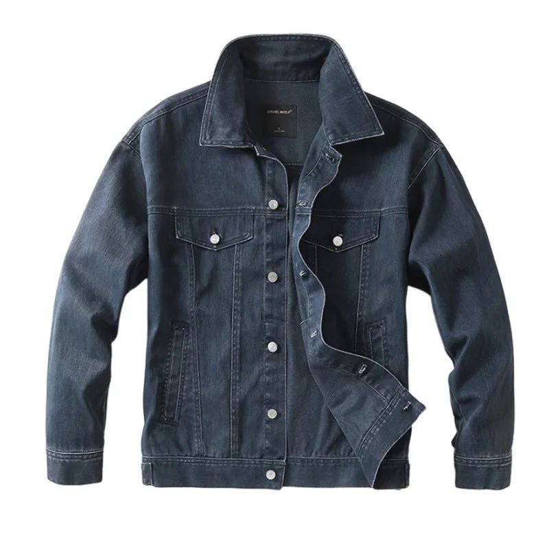 New york autumn denim jacket - Antonios