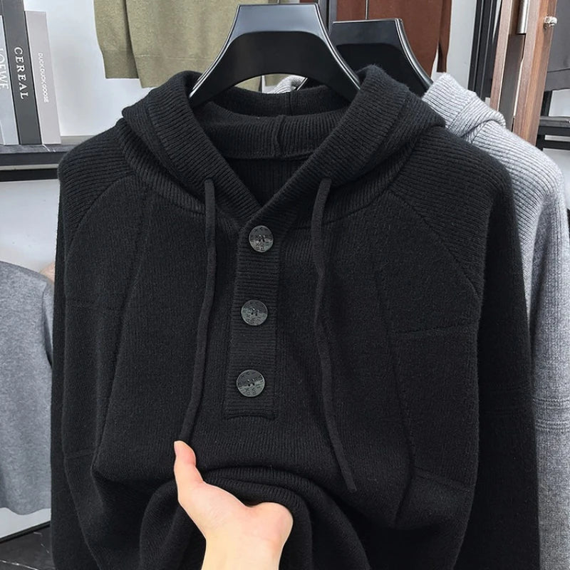 New yorker hooded sweater - Antonios