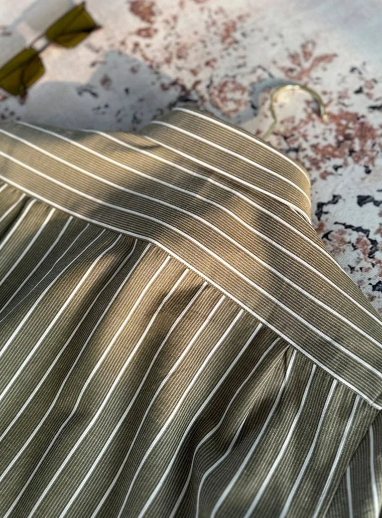 Non iron striped shirt gentleman’s trendy choice - Antonios