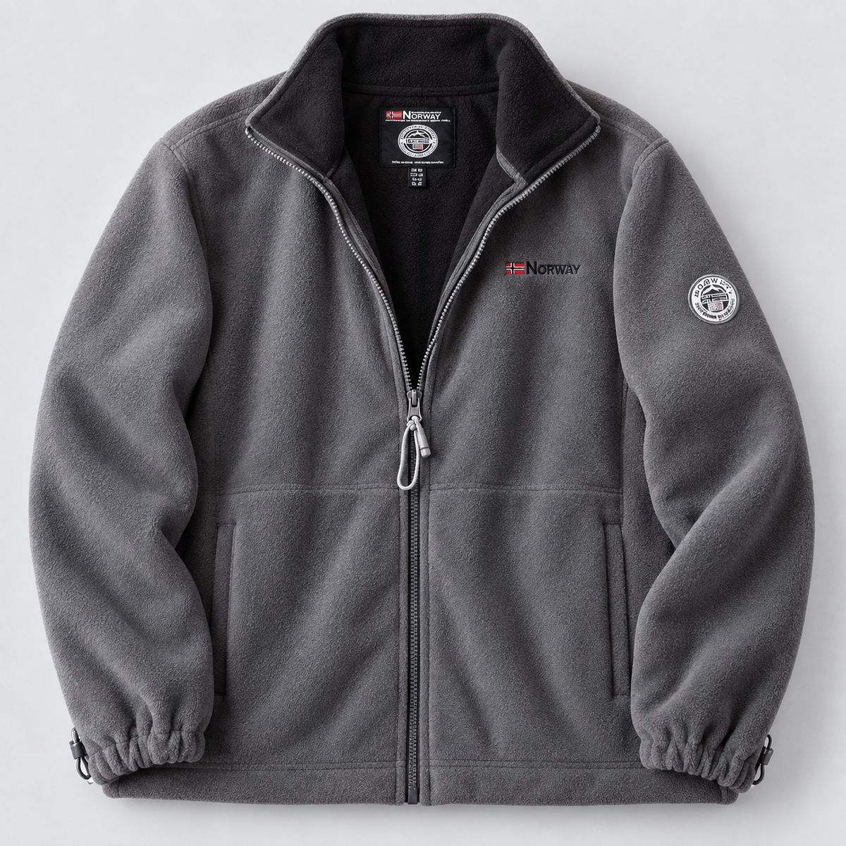 Norway puffer jacket — gray