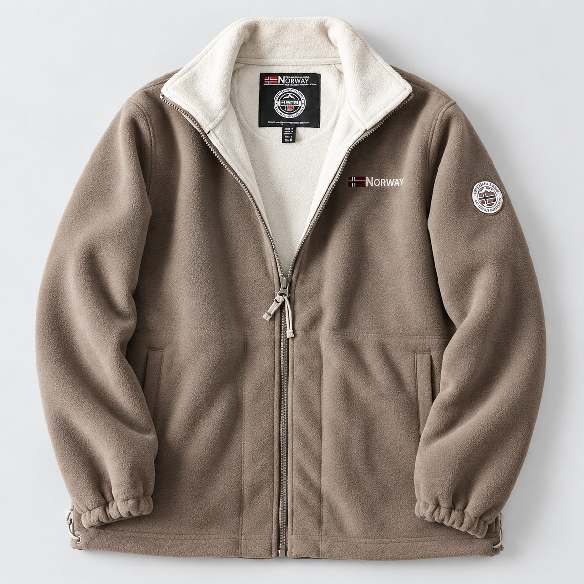 Norway puffer jacket — khaki