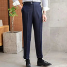 Office blue business trousers - Antonios