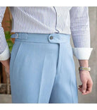 Office blue business trousers - Antonios