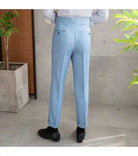 Office blue business trousers - Antonios