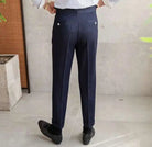 Office blue business trousers - Antonios
