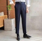 Office blue business trousers - Antonios