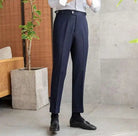 Office blue business trousers - Antonios