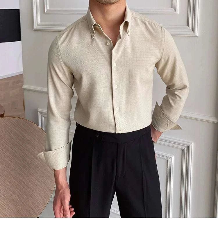 Office casual long - sleeve shirt - Antonios