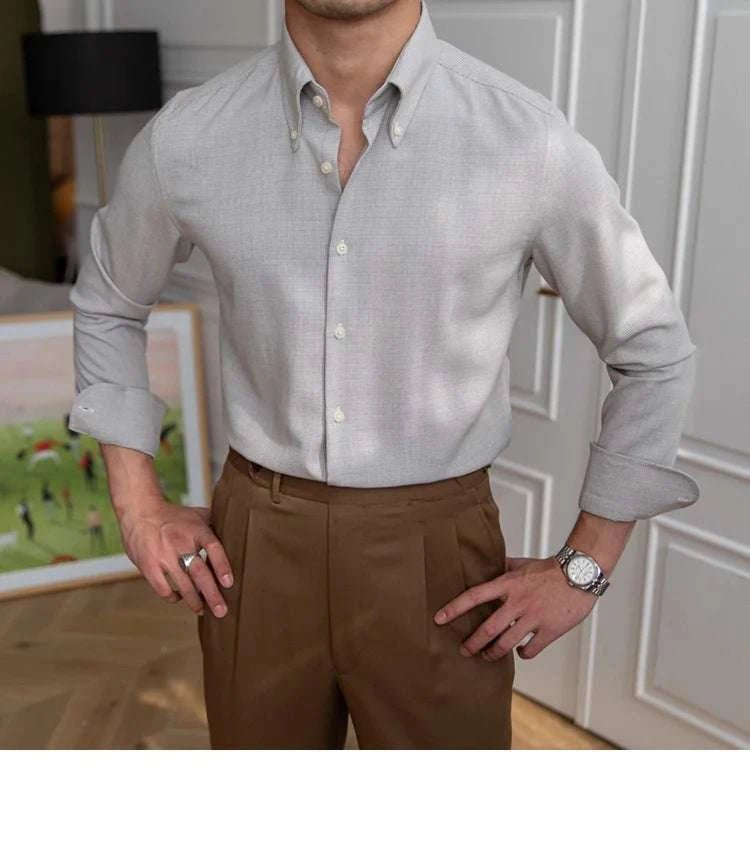 Office casual long - sleeve shirt - Antonios