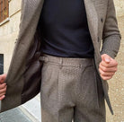 Office Double Breasted Suit - Antonios